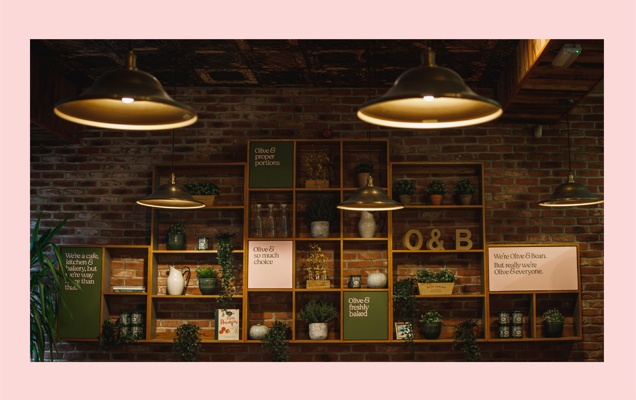 Cafe branding